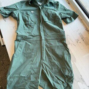 Duluth Trading Co green Jumpsuit